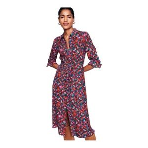 Boden - Kate Midi Dress in Multi-Color -size 8